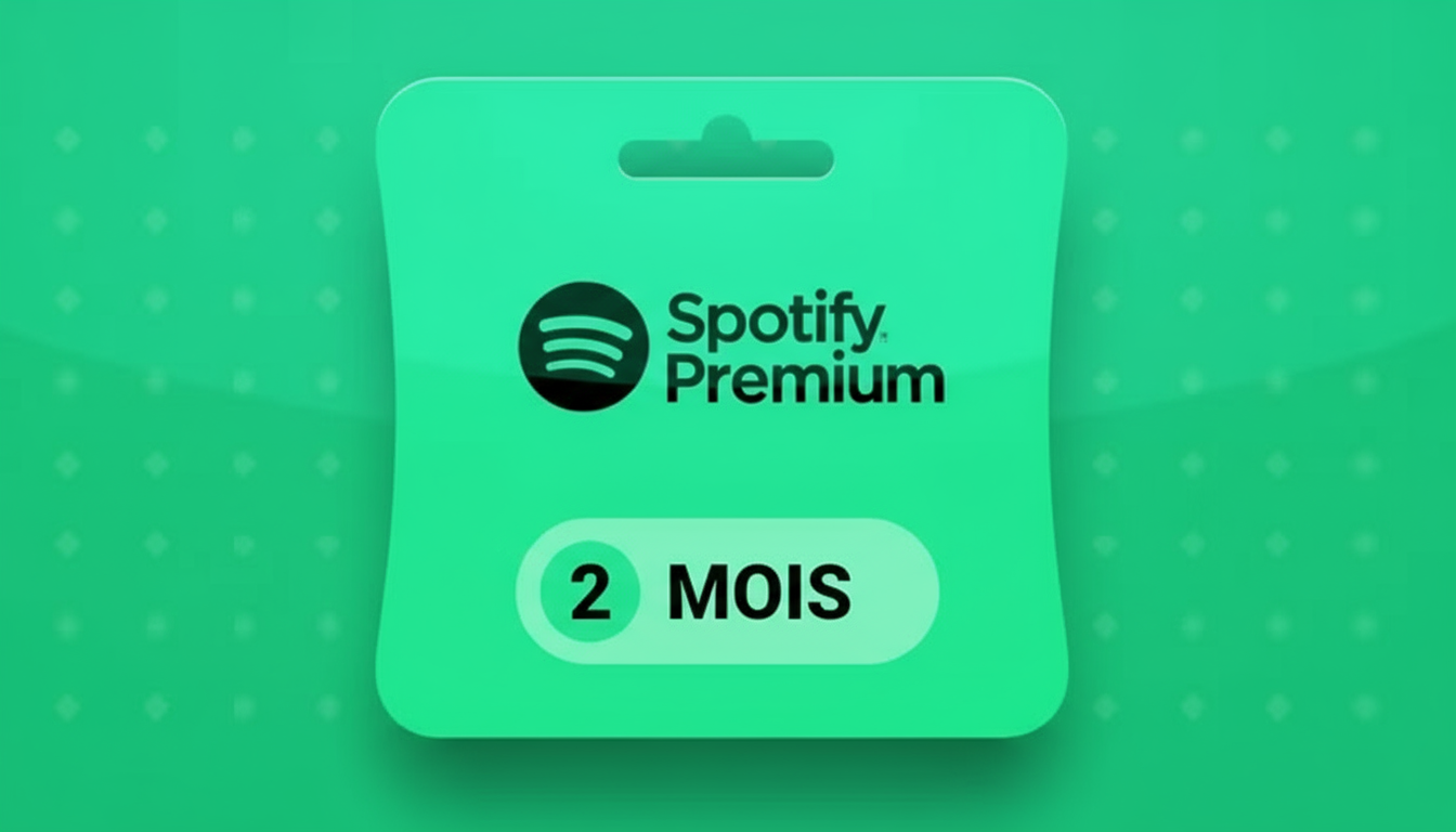Abonnement 2 Mois Spotify Premium