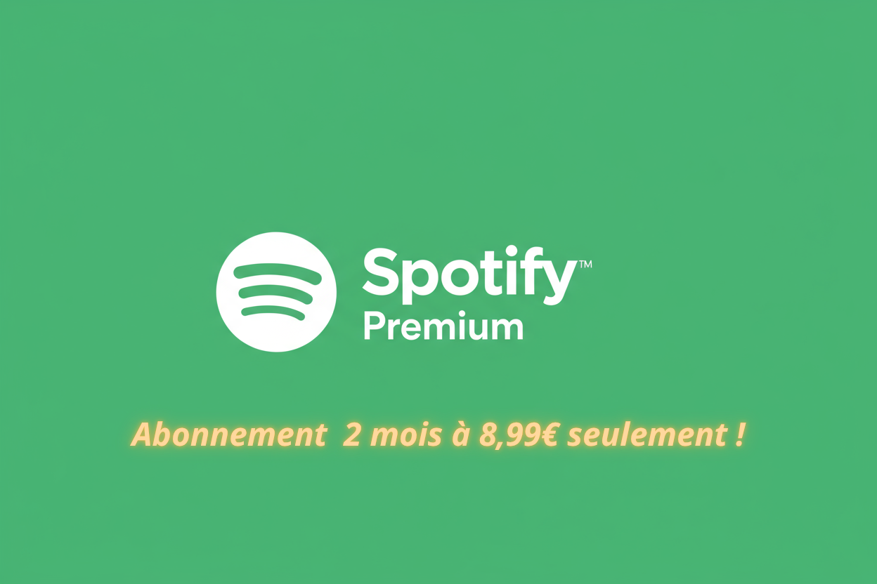 Abonnement 2 Mois Spotify Premium