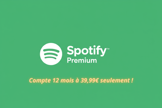 Spotify Premium 12 Mois Compte Global