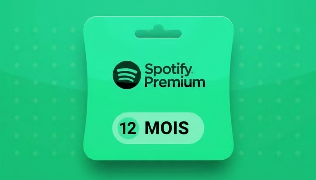 Spotify Premium 12 Mois Compte Global